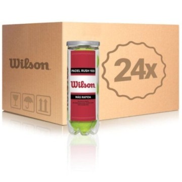 Caixa Bolas Wilson Rush...