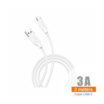 Cabo Turbo USB-C 3M 3A - C133B