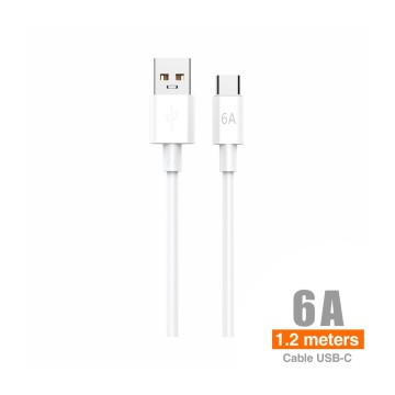 Cabo Ultra USB-C 1,2M 6A -...