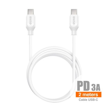 Cabo PD USB-C para USB-C 3A...
