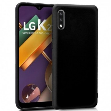 CAPA SILICONE LG K22 (PRETO)